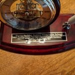 Recognition by VISAA of Dave Bechler, May 2019