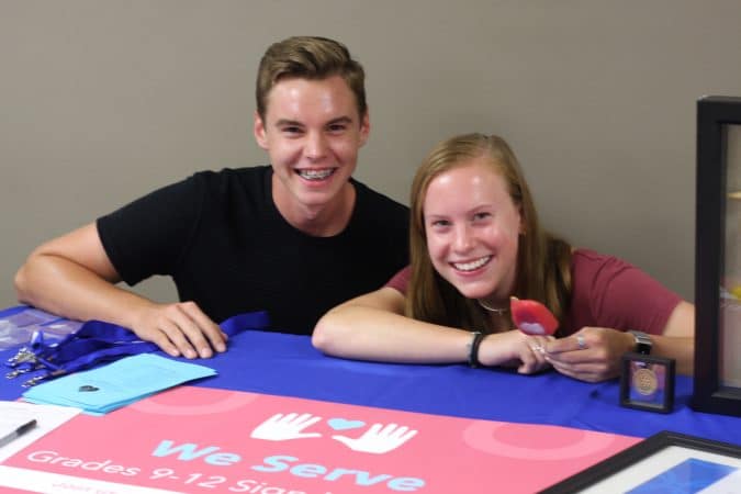 Back to school night, We Serve