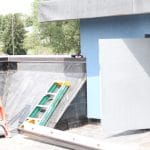 EMES Building renovation, roof top garden and storage shed