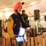 Kendal Bauman as a spotter for the auction