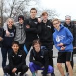 Indoor track team ready to help with the EMES move