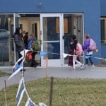 EMES first day in new building