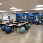 Fifth grade. EMES first day in new building