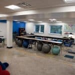 Fourth grade. EMES first day in new building