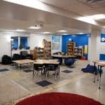 Third grade. EMES first day in new building