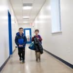 EMES first day in new building