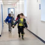 EMES first day in new building