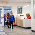 EMES first day in new building