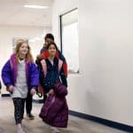 EMES first day in new building