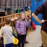 EMES first day in new building