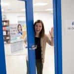 EMES first day in new building