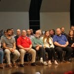 The school thanked the many contractors, architects, subs who were part of the renovation process.