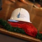 A K-12 chapel before the move was a time of thanksgiving and blessing.