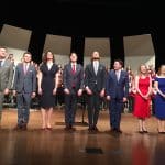 VOCES8 joins the Shenandoah Valley Children's Choir and EMS' Touring and Junior Choirs on stage, February 16, 2020