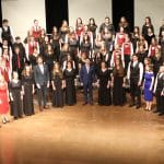 EMS Chamber Choir performs "Underneath the Stars" with VOCES8, February 16, 2020