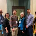 The theme for the 2020 Mennonite Educators Conference was “Unleashing Curiosity, Igniting Hope." The planning committee included (l to r) Tim Lehman, Bethany Christian School; Jo Helmuth, Mennonite Education Agency; Michael Charles, Lancaster Mennonite School; Sharon Fransen, Dock Mennonite Academy, Paul Leaman, Eastern Mennonite School and Elaine Moyer, Mennonite Education Agency.