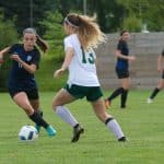 Ava Galgano in the EMHS varsity girls 2019 VISAA quarter final game