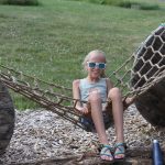 Supervisor Kauffman checks out progress on the fort