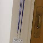 A new bathroom pass system limits the number of people in the restroom