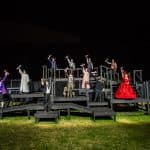 Senior class members of Les Mis production, fall 2020