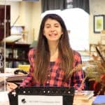 Julianne Ross keeps things lively in the library