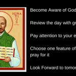 An Examen prayer practice by St. Igntius, led by Osheta Moore