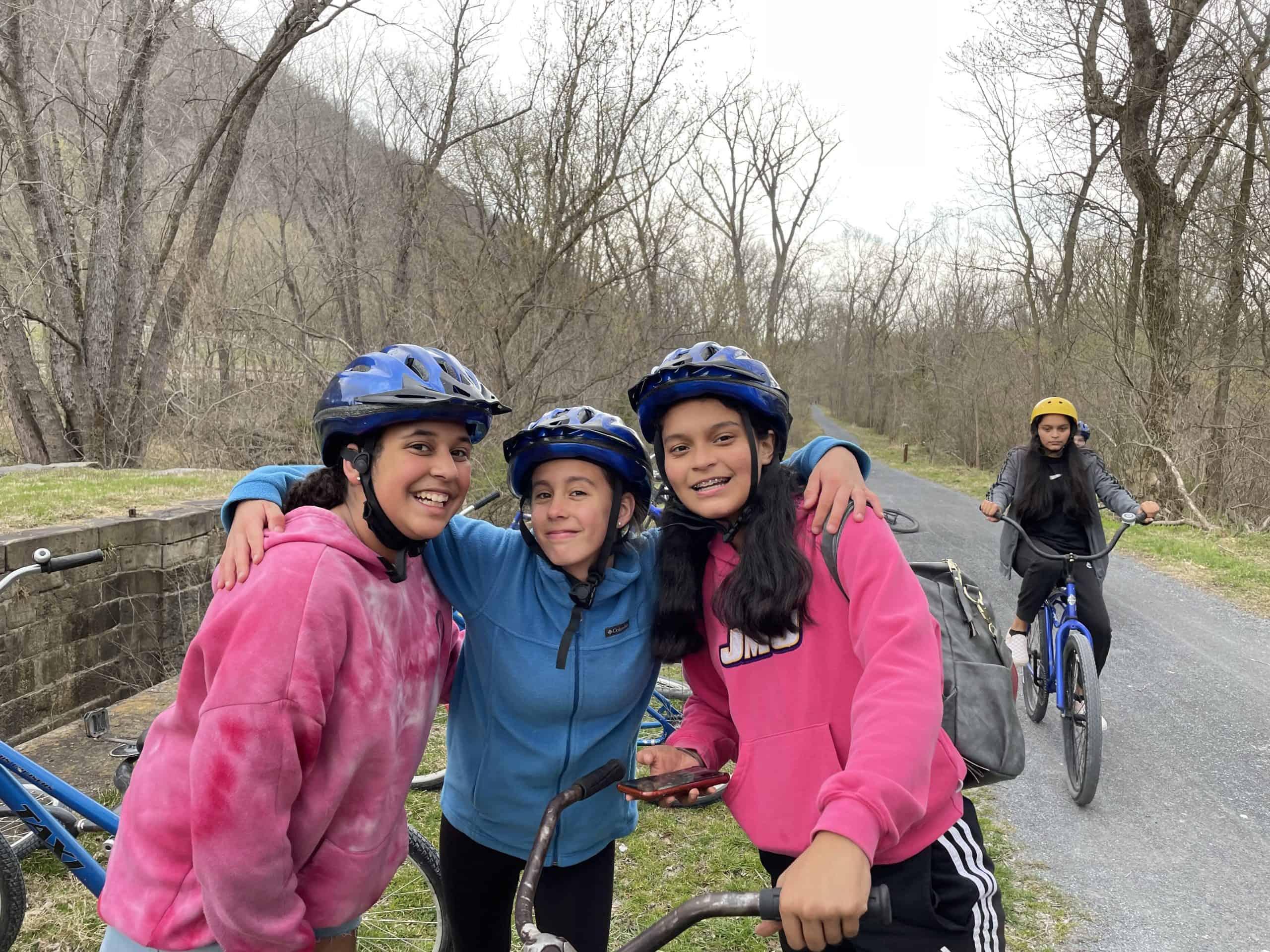Grade 8, C&O Canal biking, Explore Week 2021