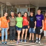 Ethan Zook '72chaperones Shenandoah Valley Children's Choir 2016 Baltimore trip. Photo courtesy of SVCC