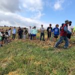 7th grade service at Jubilee Climate Farm, October 2022