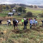 7th grade service at Jubilee Climate Farm 2022