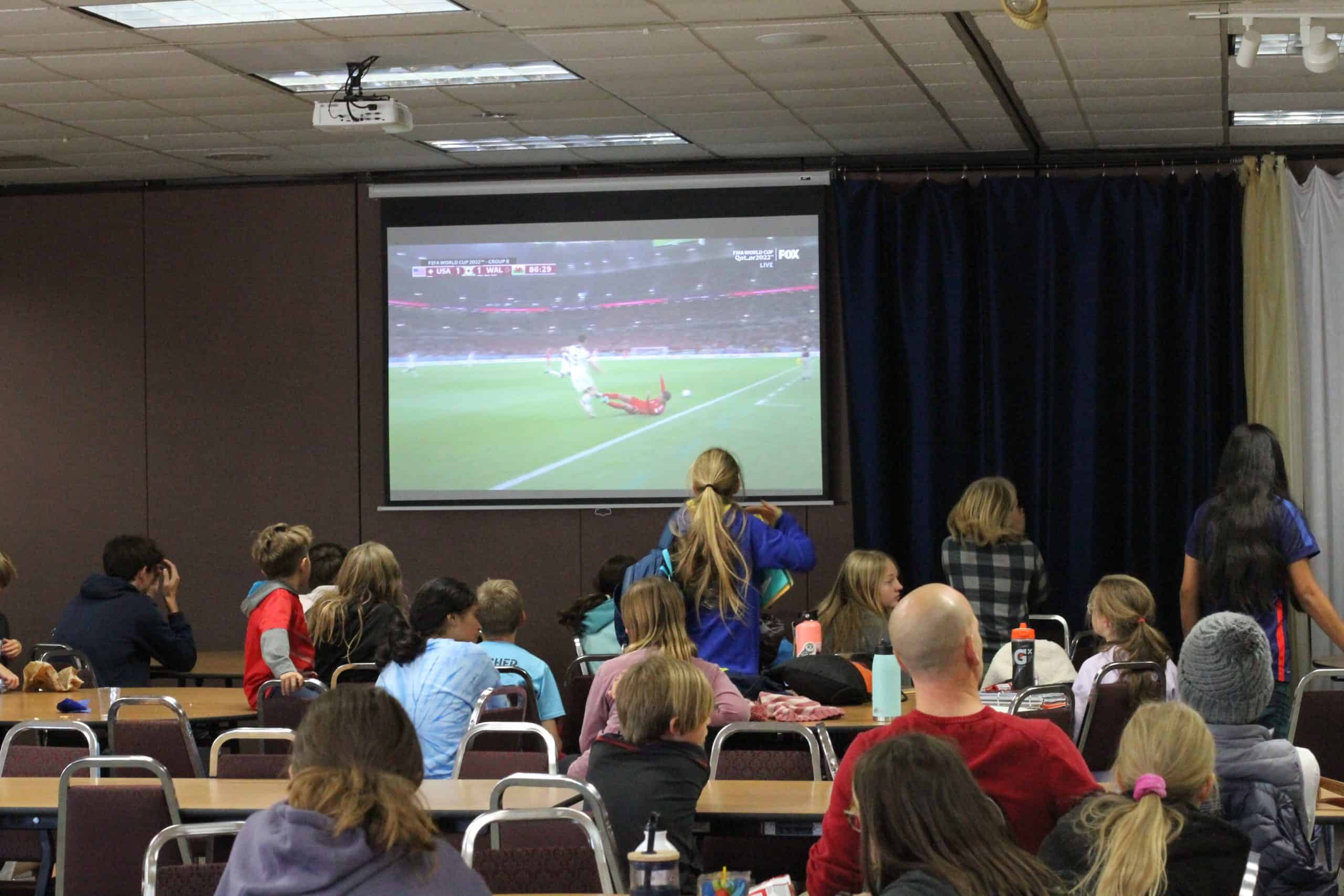 After school World Cup game 
