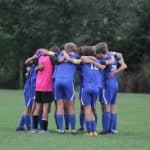 Boys varsity soccer, fall 2022