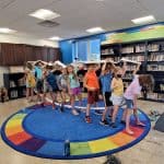 Students learn communication and cooperation in peacebuilding game