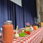 Ingredients grown by Paul Leaman, Head of School