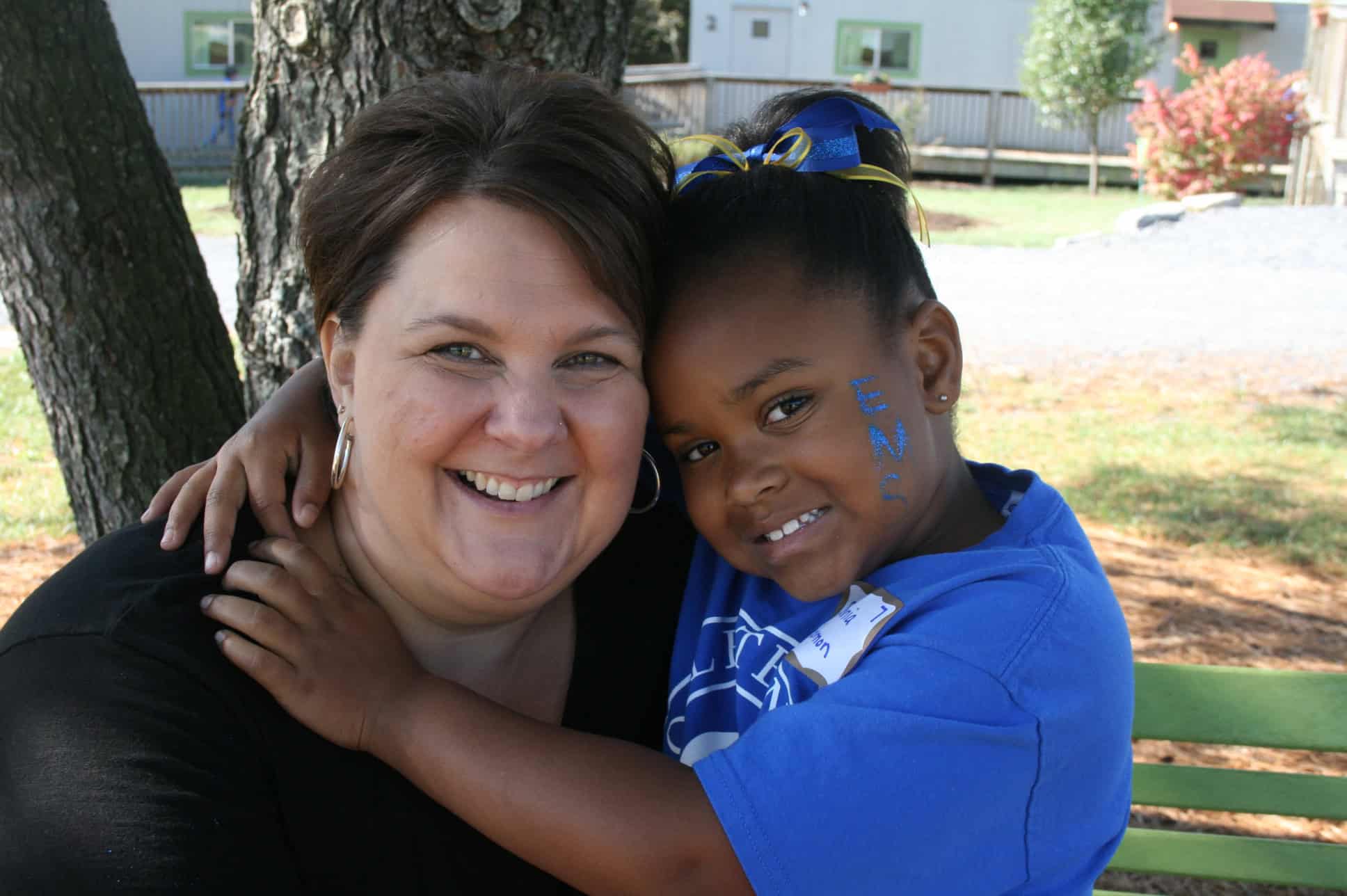 Rhianna and Mom Kennea - 2nd grade at EMES