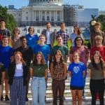 students on D.C. trip