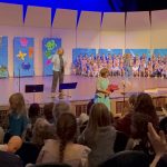 Ms. Anderson Tearfully accepts standing ovation from her students and the audience