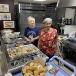 Dinner with our host Mennonite Church