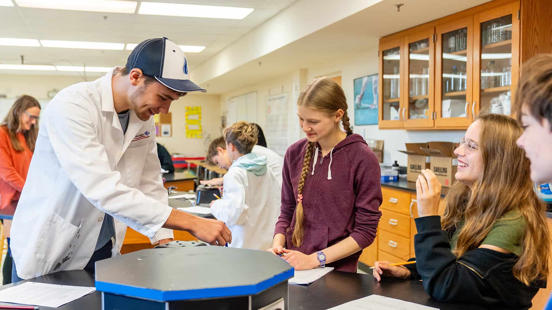 Science Teacher + Student Story - Website